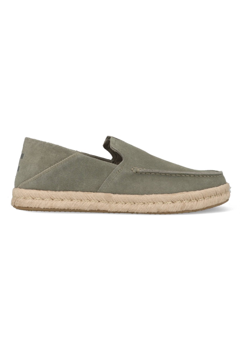 Toms Loafers Alonso Rope 10020874 Olijf Groen maat