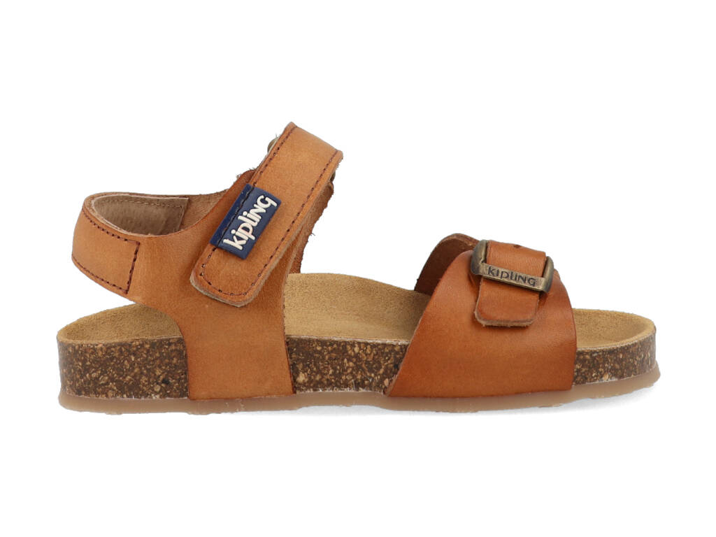 Kipling Fabio Sandalen - Jongens - Cognac - Maat 27