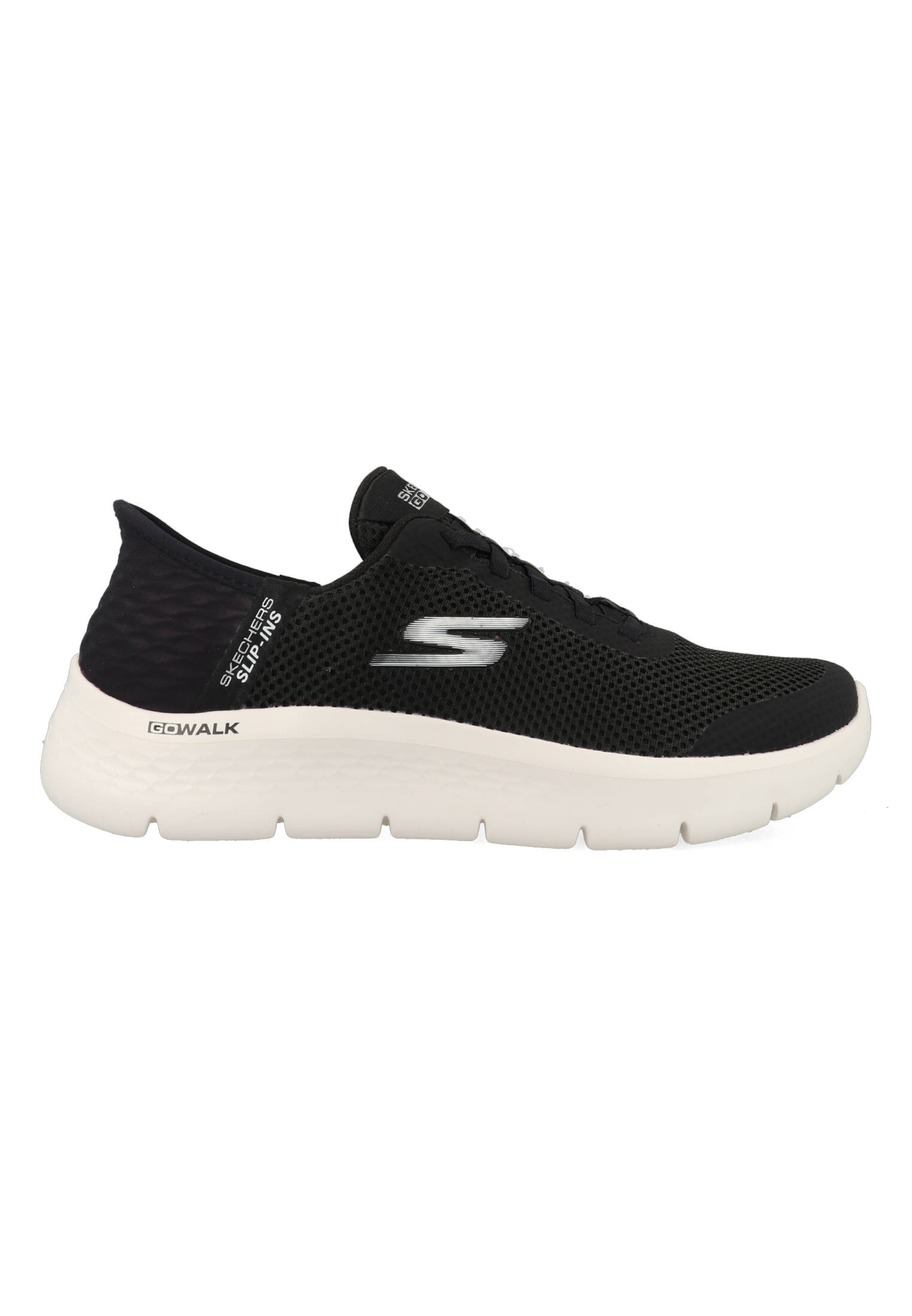 Skechers Slip-ins: GO WALK Flex - Grand Entry 124836/BKW Zwart / Wit-36 maat 36