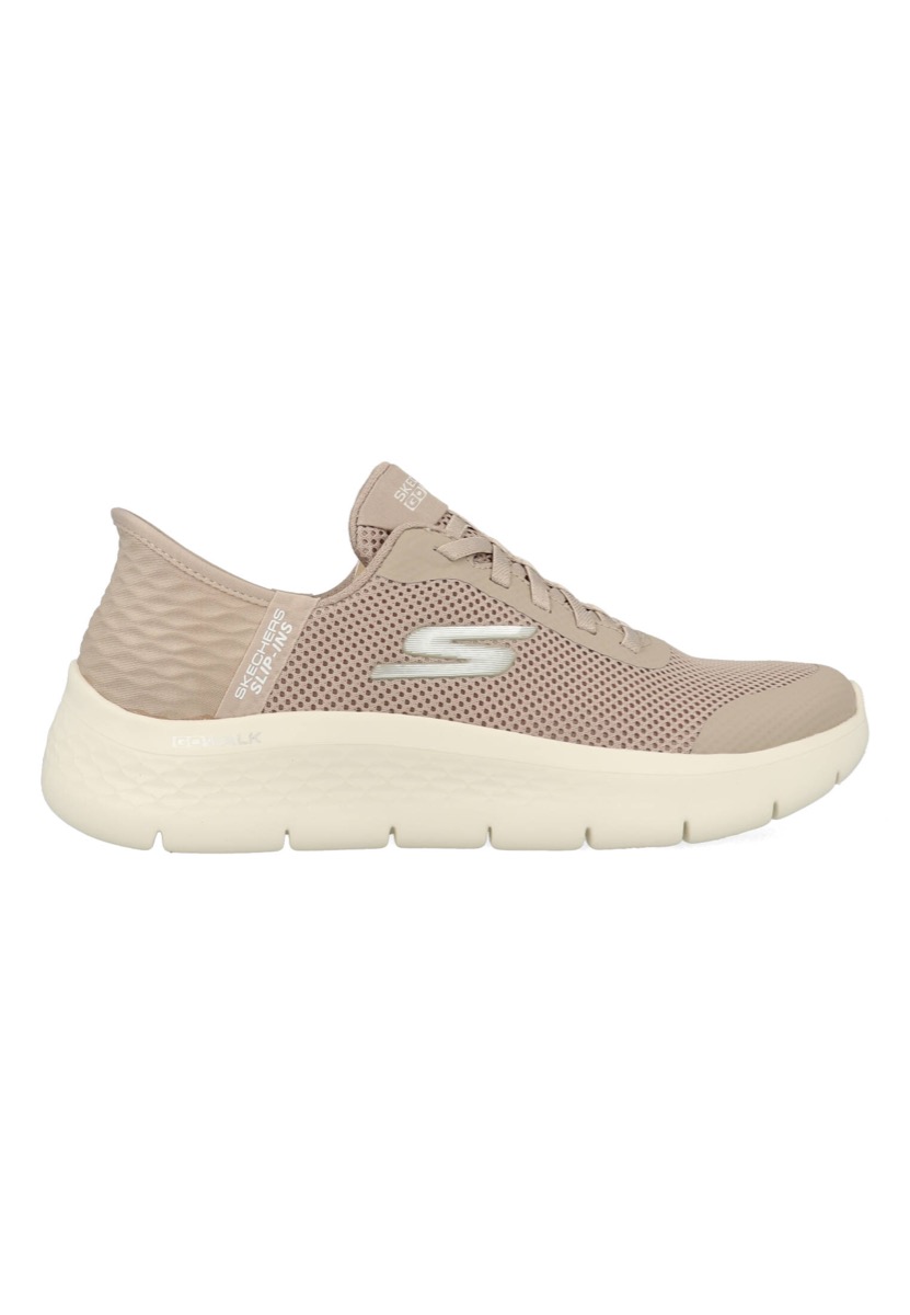 Skechers Slip-ins: GO WALK Flex - Grand Entry 124836/TPE Taupe Grijs maat