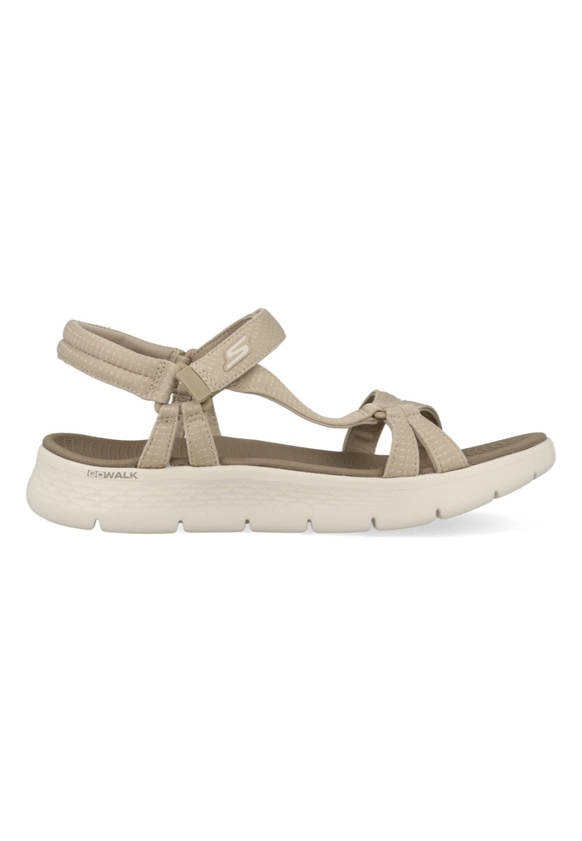 Skechers Sandalen Go Walk Flex Sandal Sublime 141451/TPE Beige maat