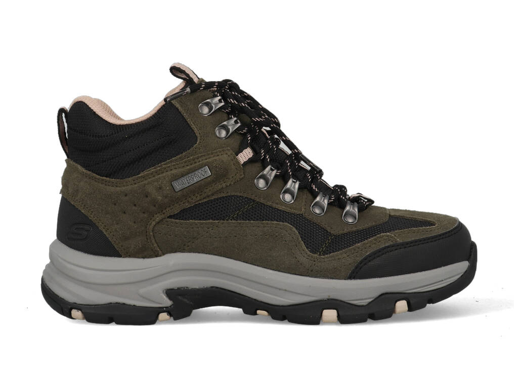 Skechers Trego - Base Camp Dames Wandelschoenen - Kaki - Maat 41