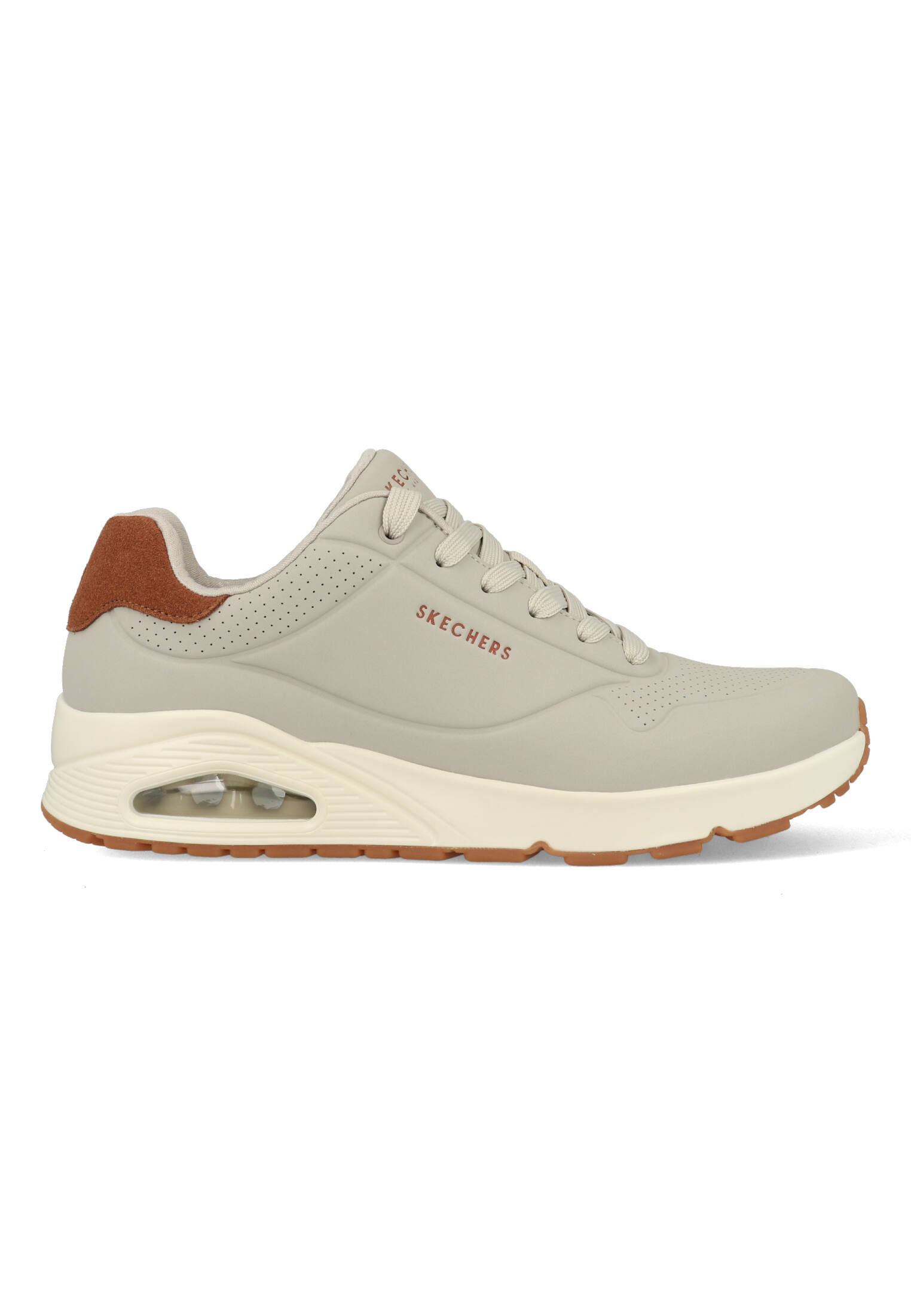 Skechers Uno - Suited On Air 183004/NAT Beige / Wit-40 maat 40