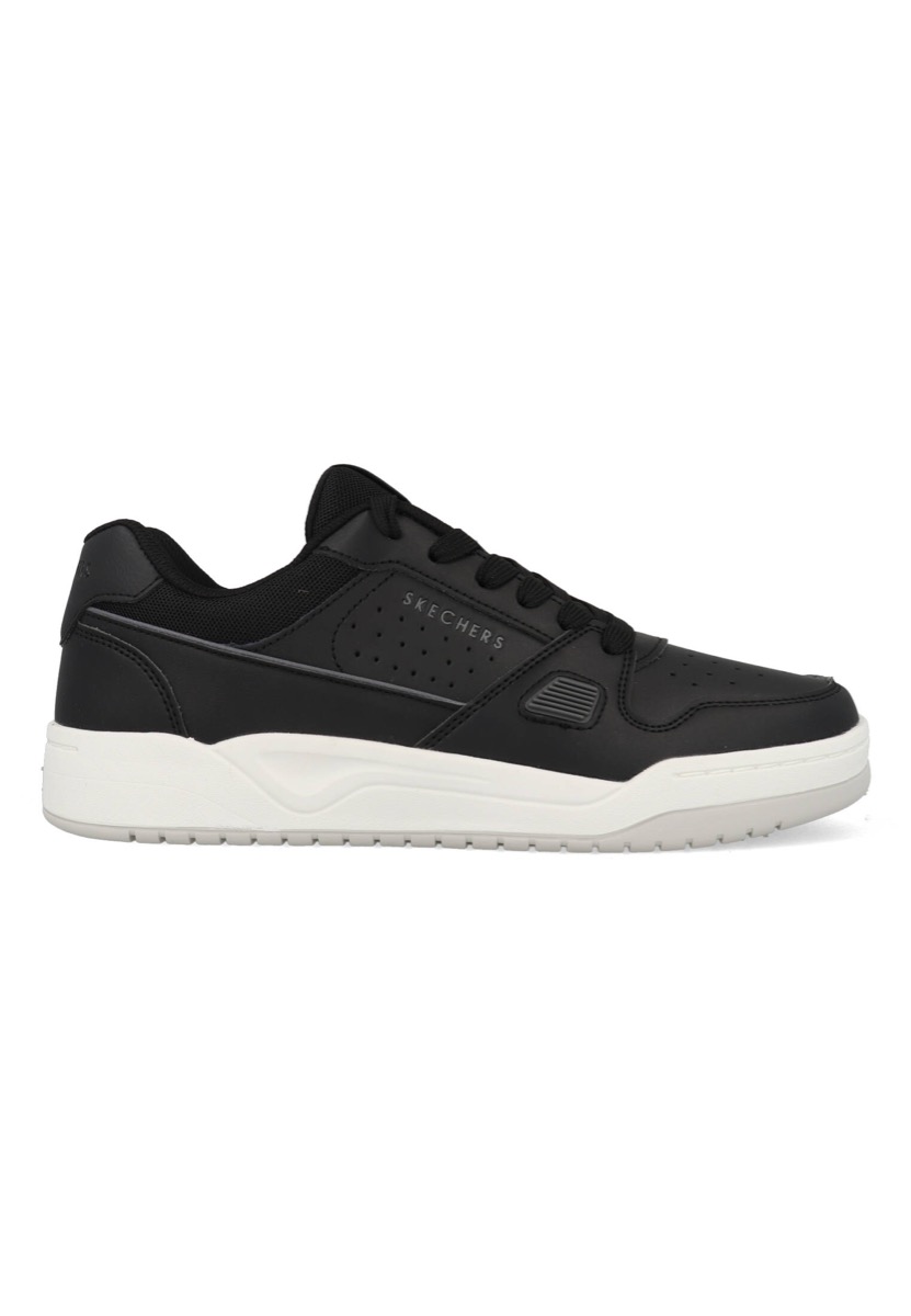 Skechers Koopa - Tiebreak Low Heren Sneakers - Zwart - Maat 40