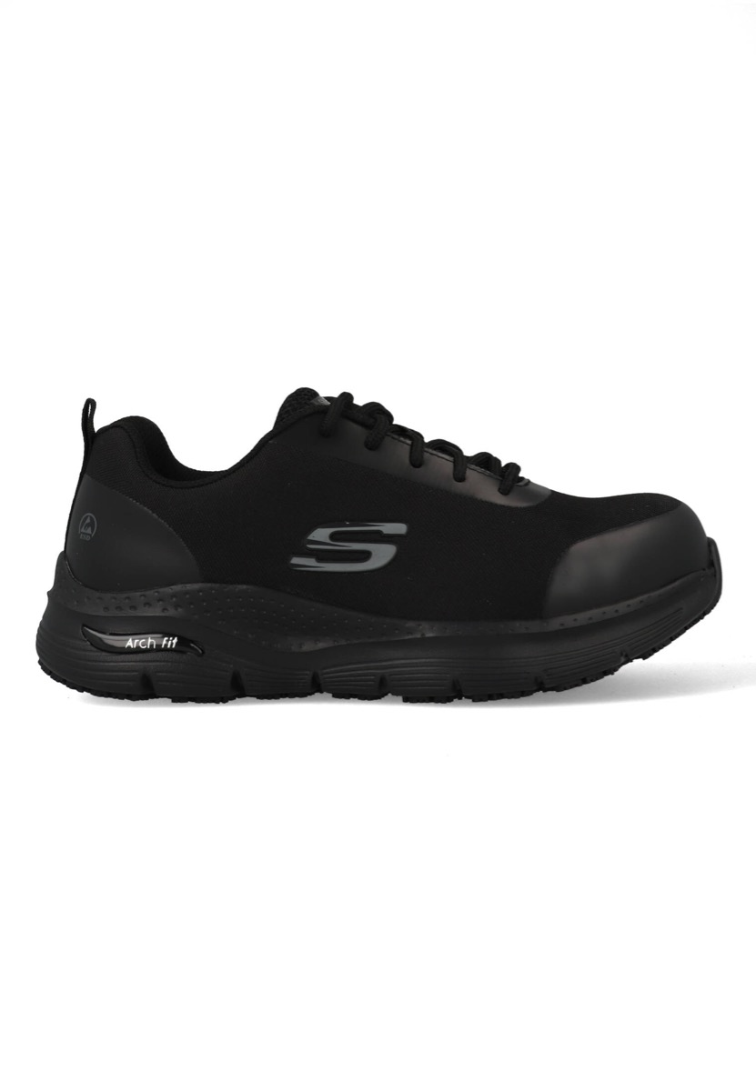 Skechers Werkschoenen Arch Fit SR - Ringstap 200086EC/BBK Zwart-41 maat 41