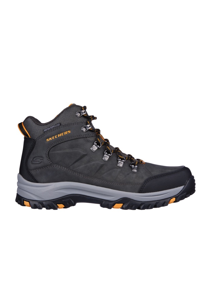 Skechers Relment Dagget heren veterboot - Grijs - Maat 47,5