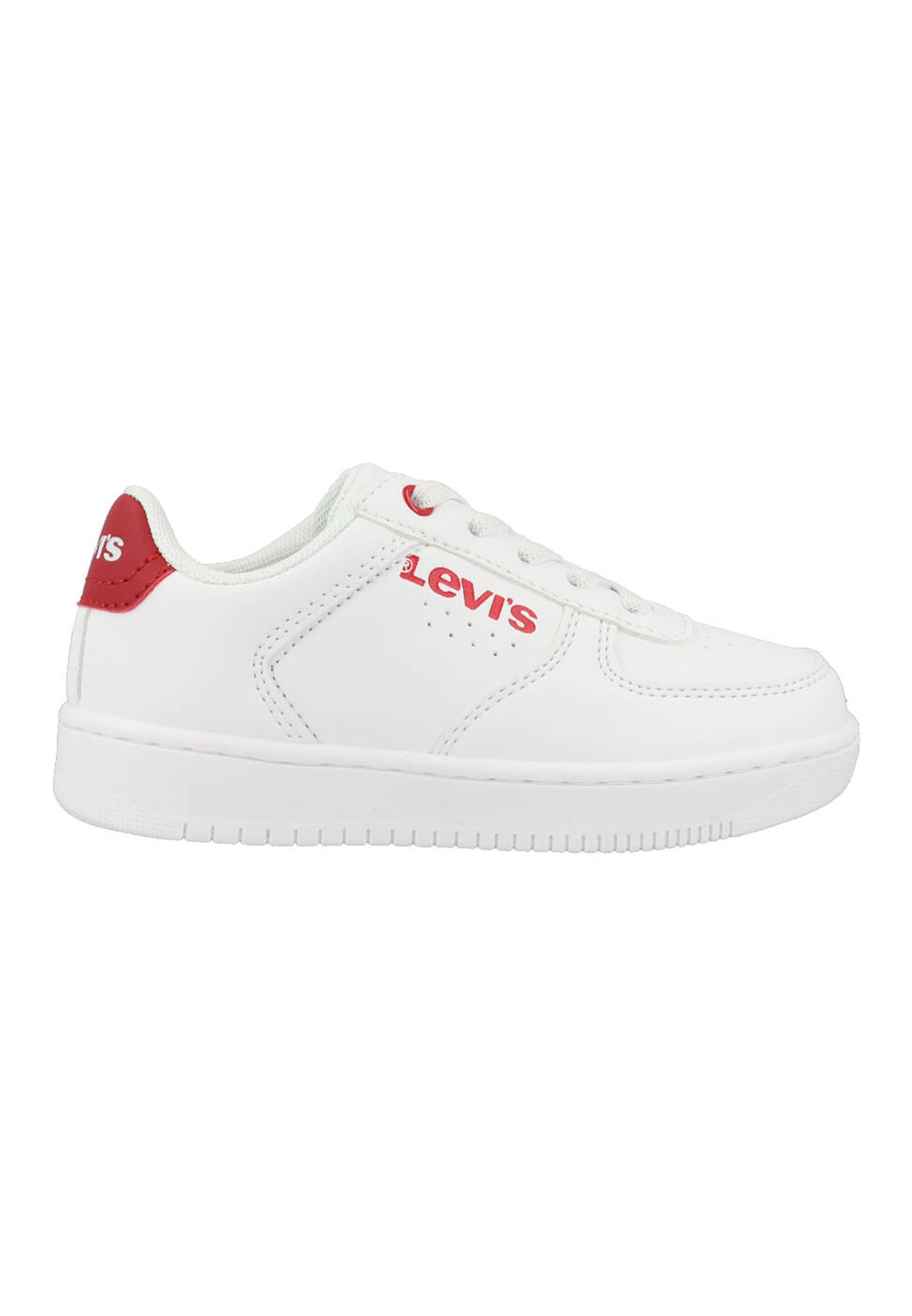 Levi's - Sneaker - Kids - White-Red - 29 - Sneakers