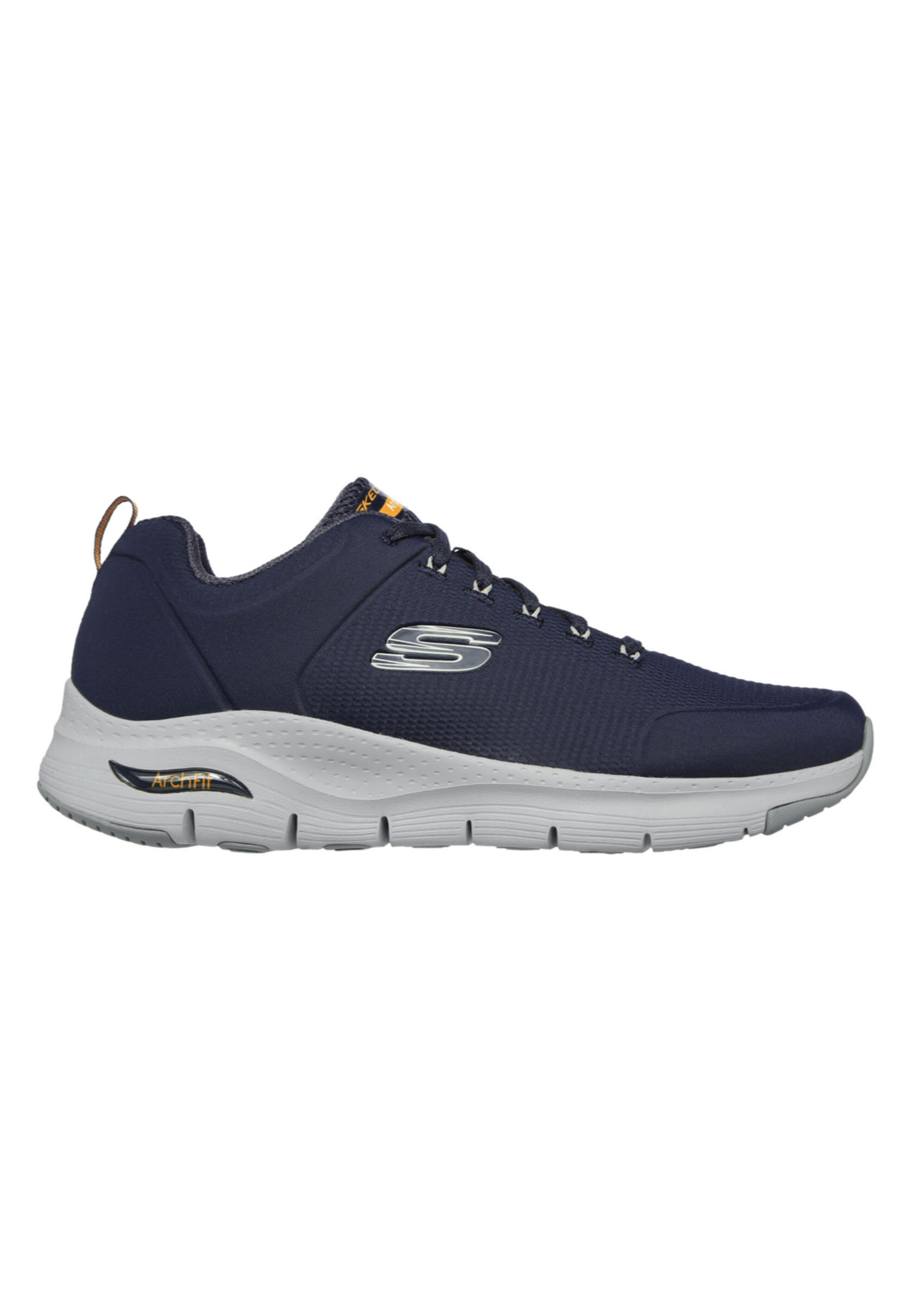 Skechers Arch Fit Titan sneakers blauw Textiel - Heren - Maat 43