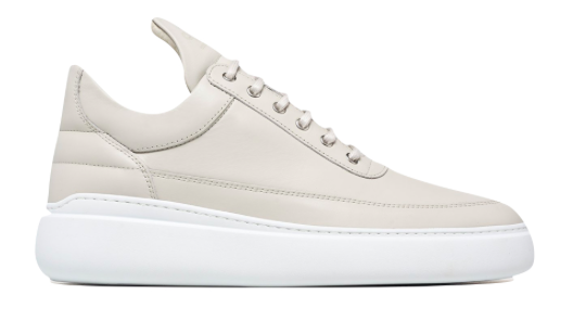 Filling Pieces Low top Angelica Matt Nappa Off White / Beige maat