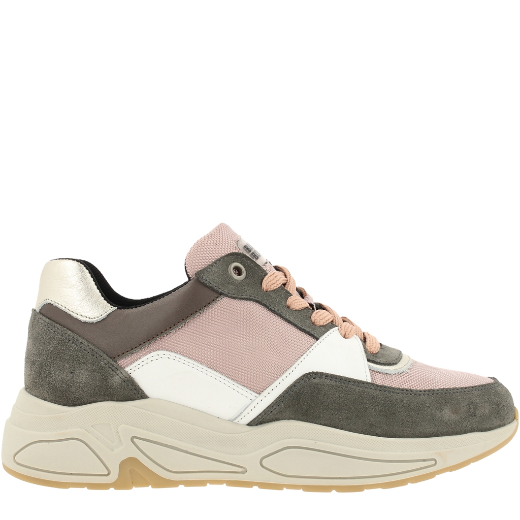 Bullboxer - Sneaker - Women - Grey/Pink - 38 - Sneakers