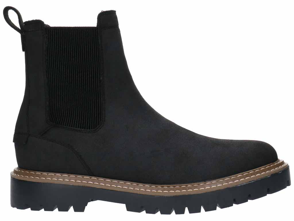 Bullboxer - Chelsea Boot - Men - Black - 43 - Laarzen