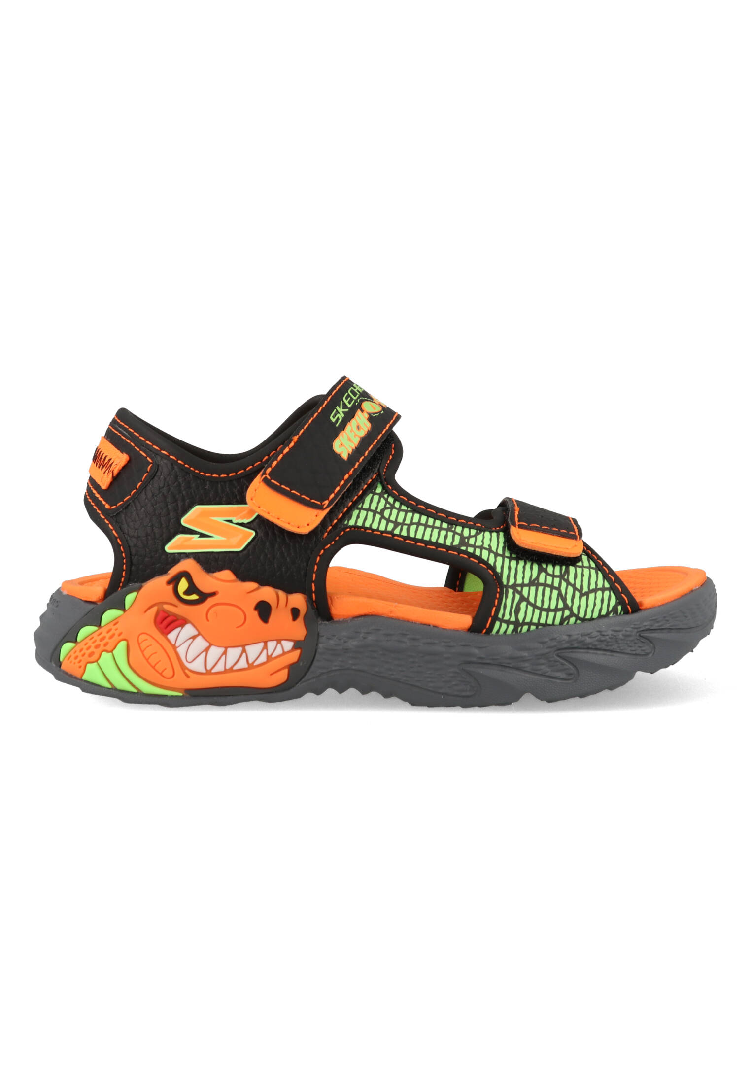 Skechers Sandalen Creature - Splash 400614L/BKOR Zwart / Oranje-33 maat 33