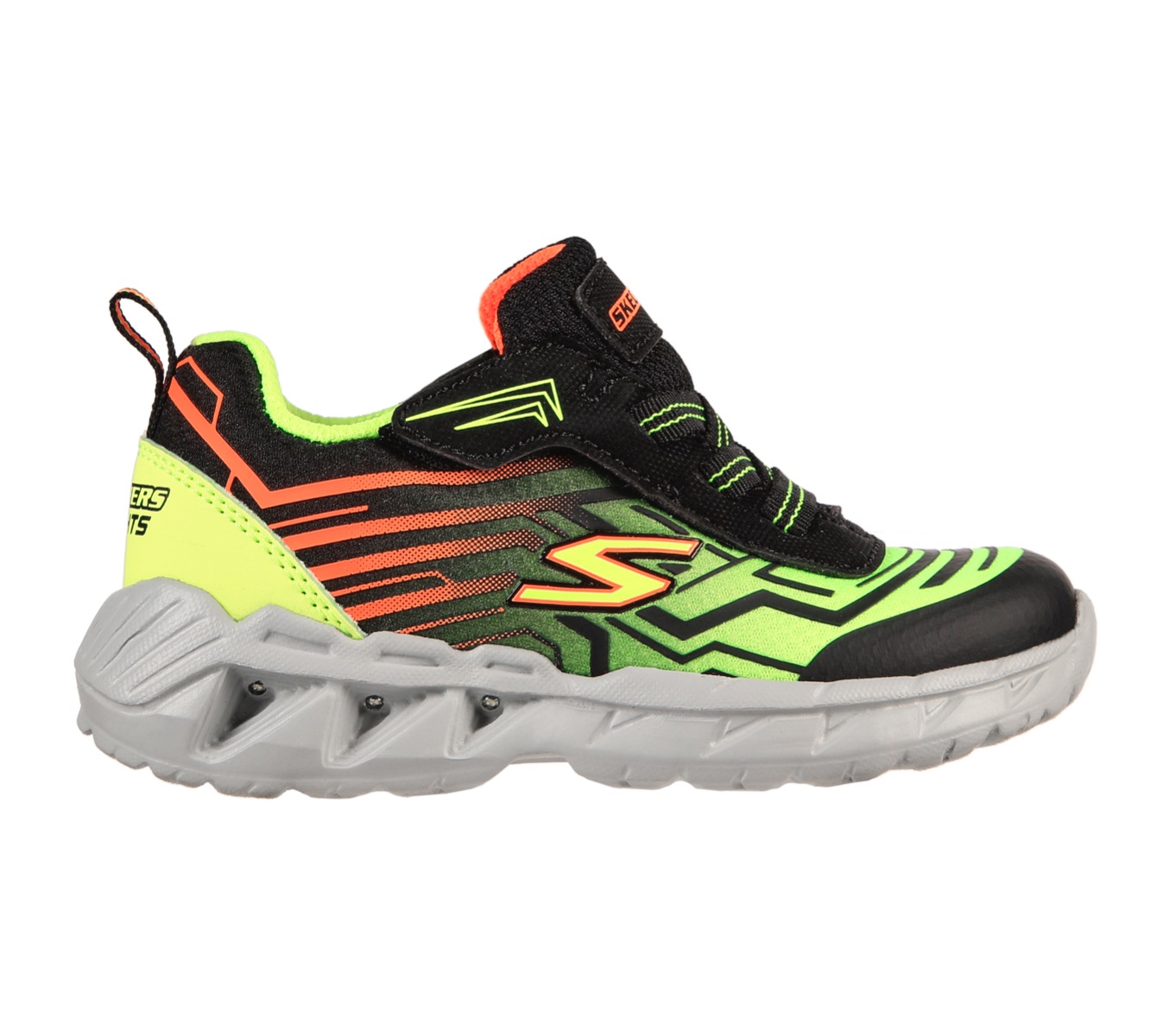 Skechers Magna-Lights 401503N/BKYL Zwart / Geel / Oranje-26 maat 26