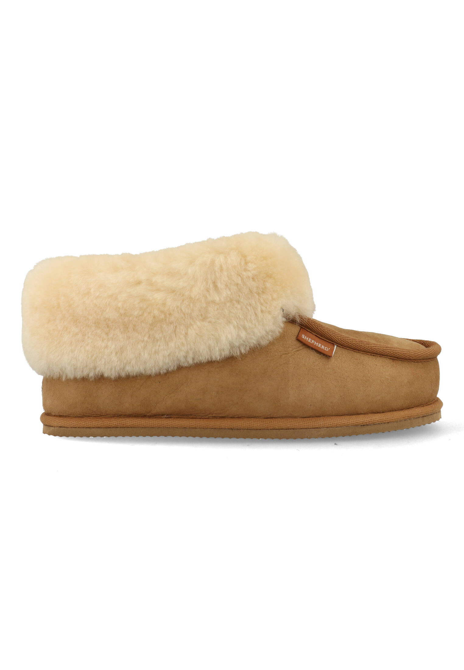 Shepherd Pantoffels Lena 4722056 Bruin-37 maat 37