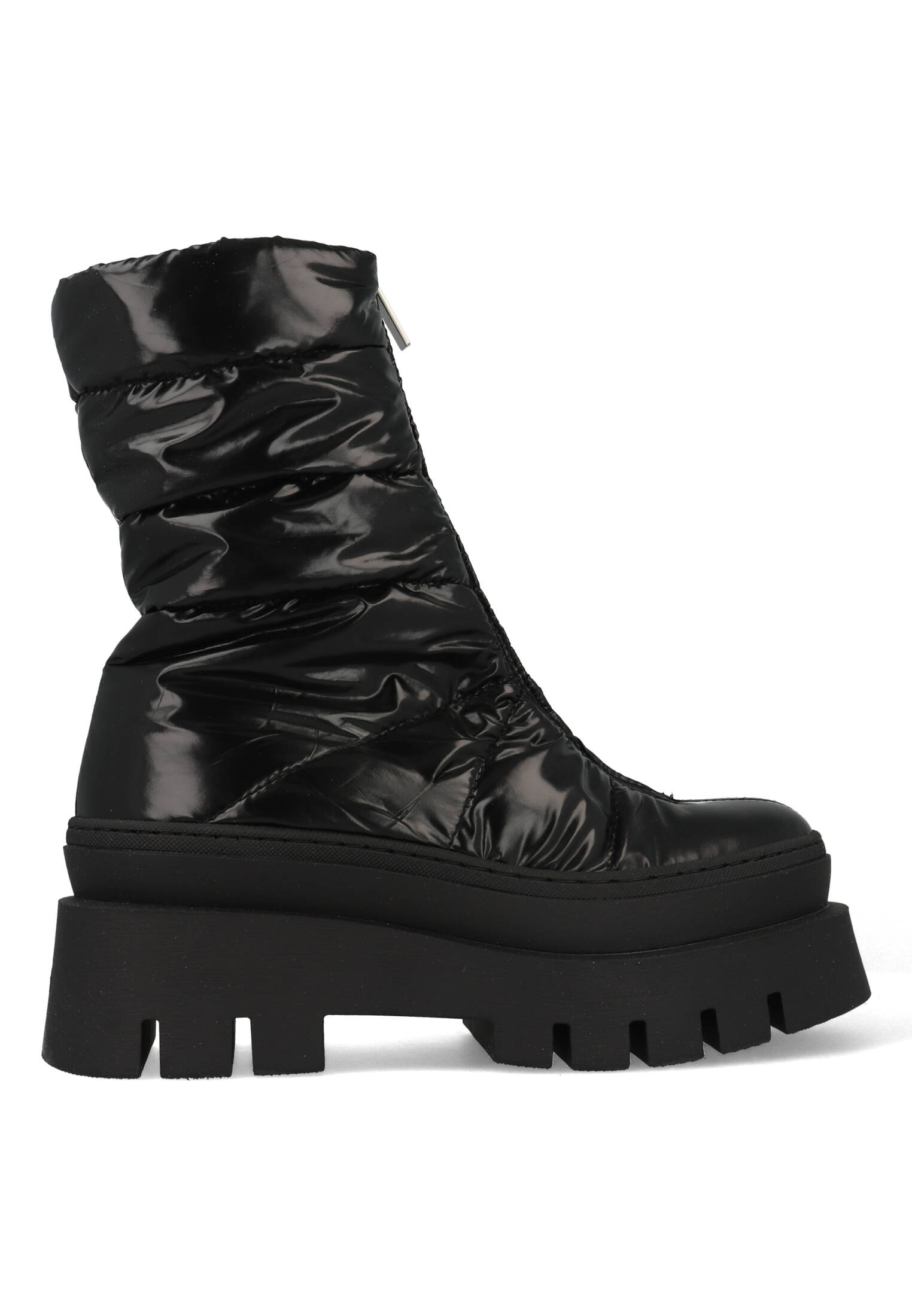 Bronx Evi-ann 47428 Enkelboots -  Enkellaarsjes - Dames - Zwart - Maat 39