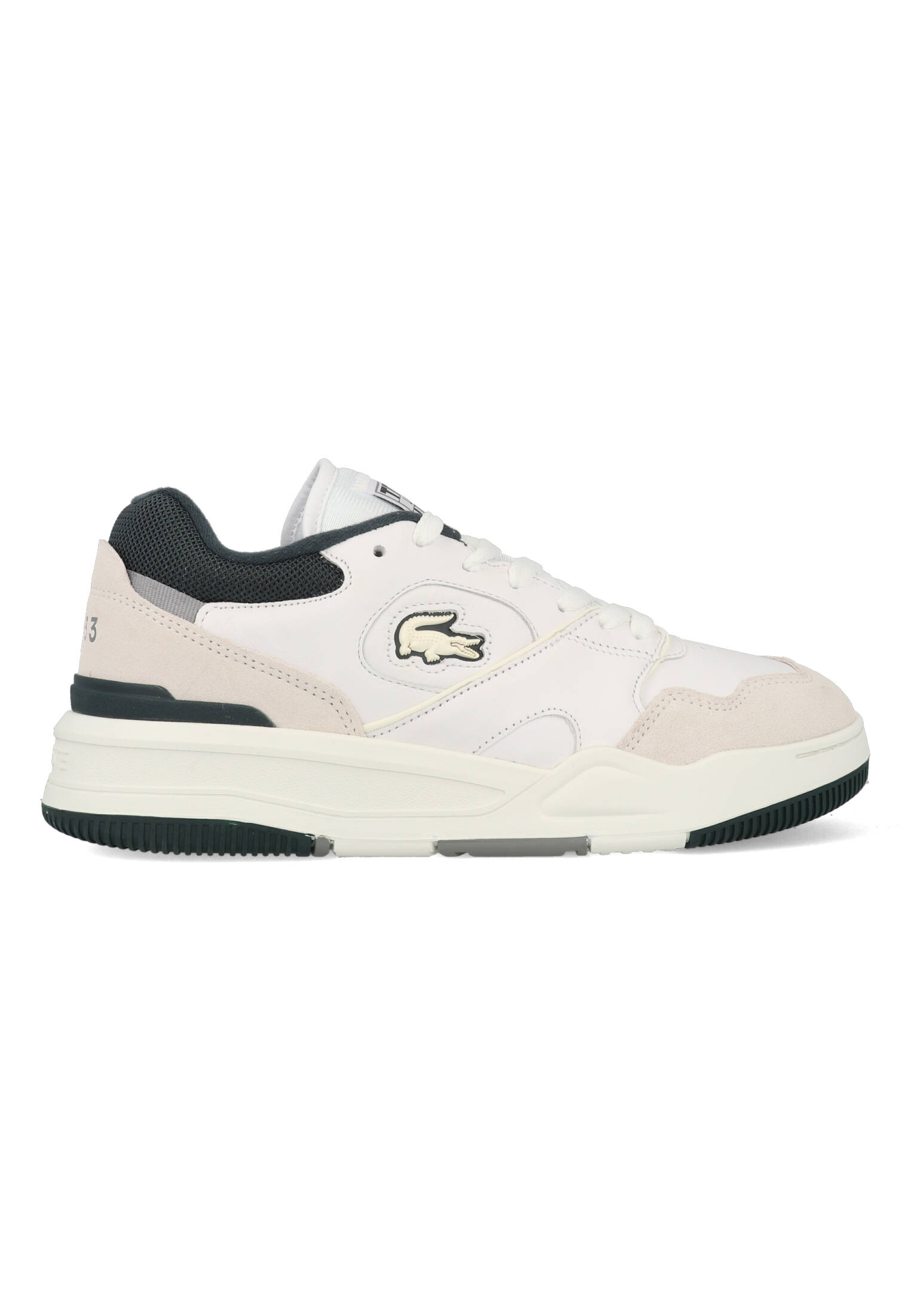 Lacoste Lineshot 746SMA00881R5 Wit / Beige-44 maat 44