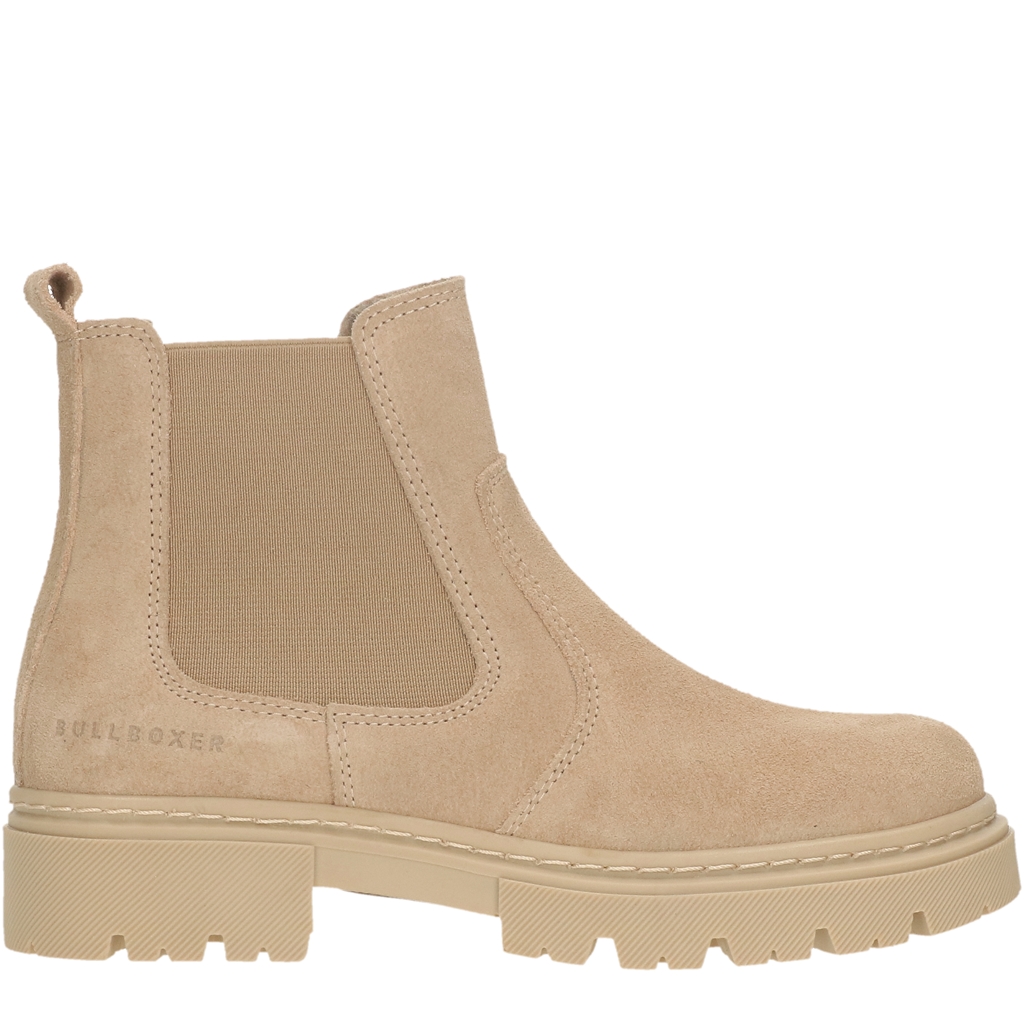 Bullboxer  -  Chelsea Boot  -  Female  -  Beige/Taupe  -  39  -  Laarzen