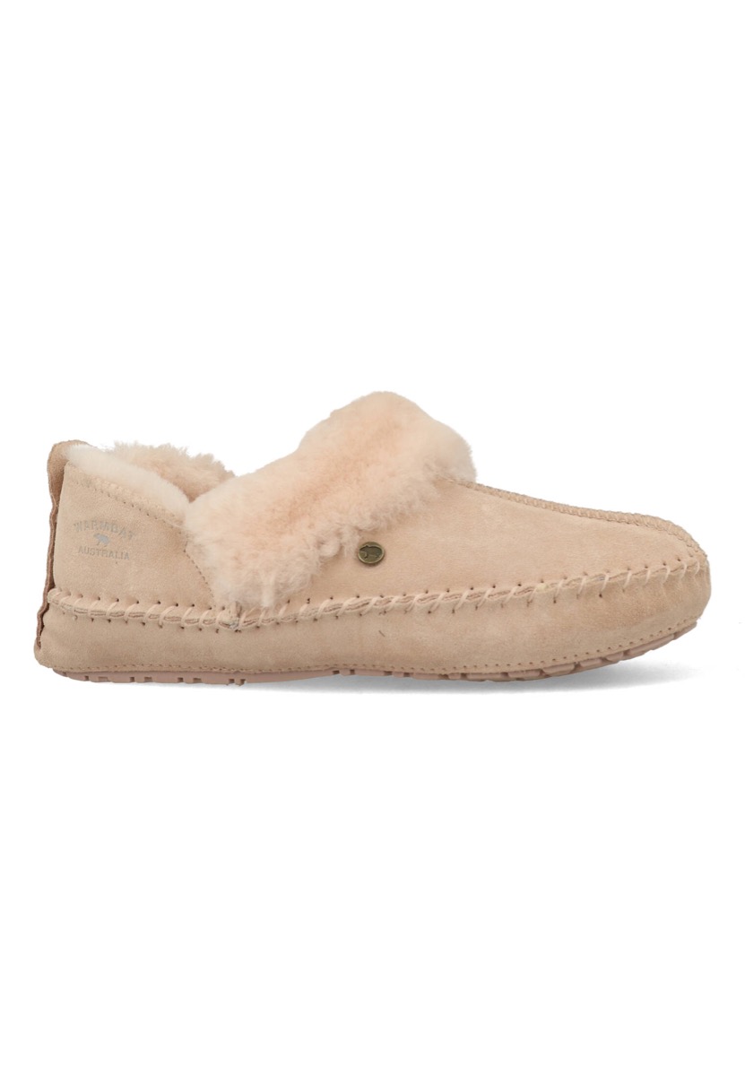 Warmbat Pantoffels Barrine BAR341054 Blush Beige maat