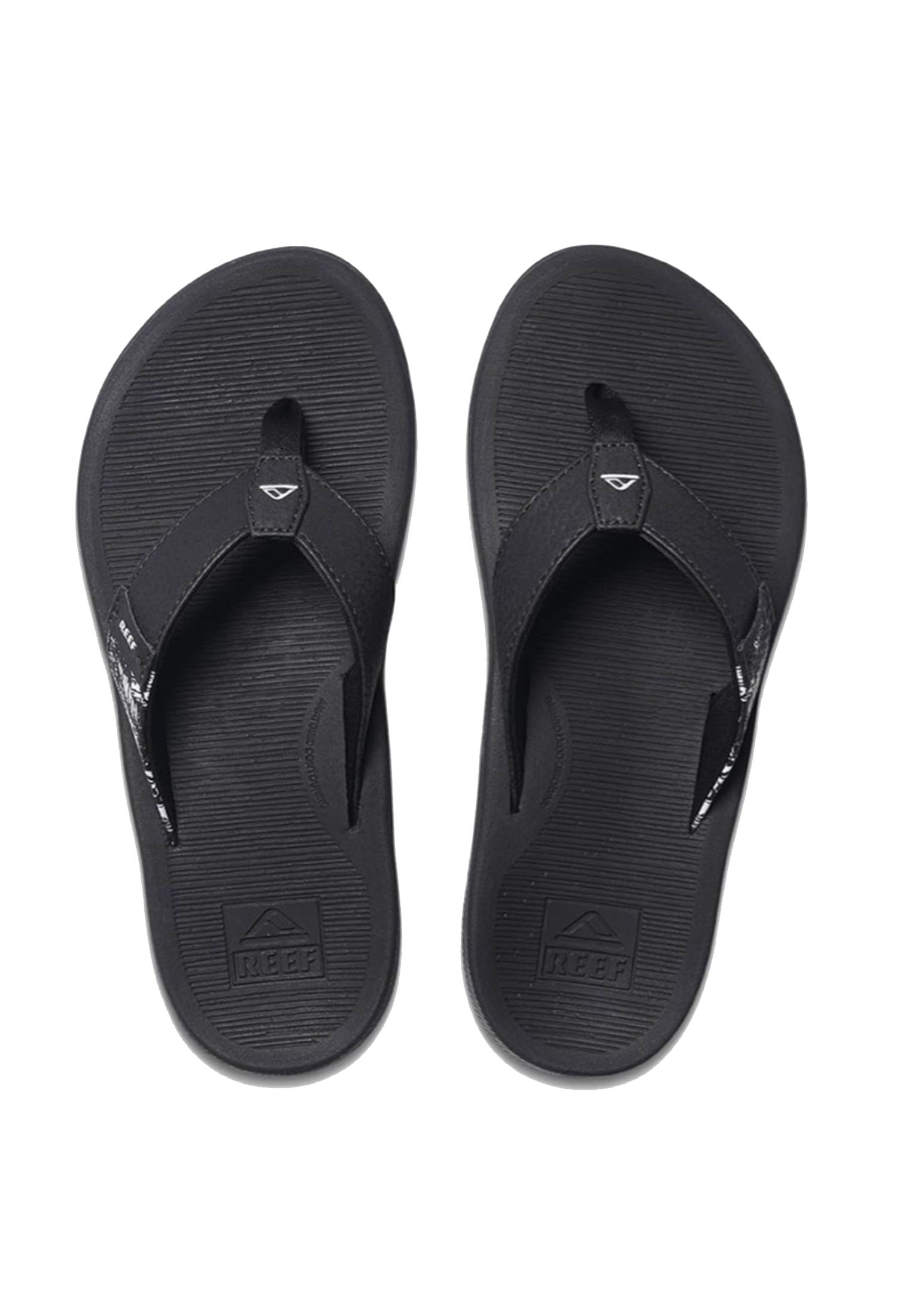 Reef Slippers Santa Ana CJ3624 Zwart / Wit-37.5 maat 37.5