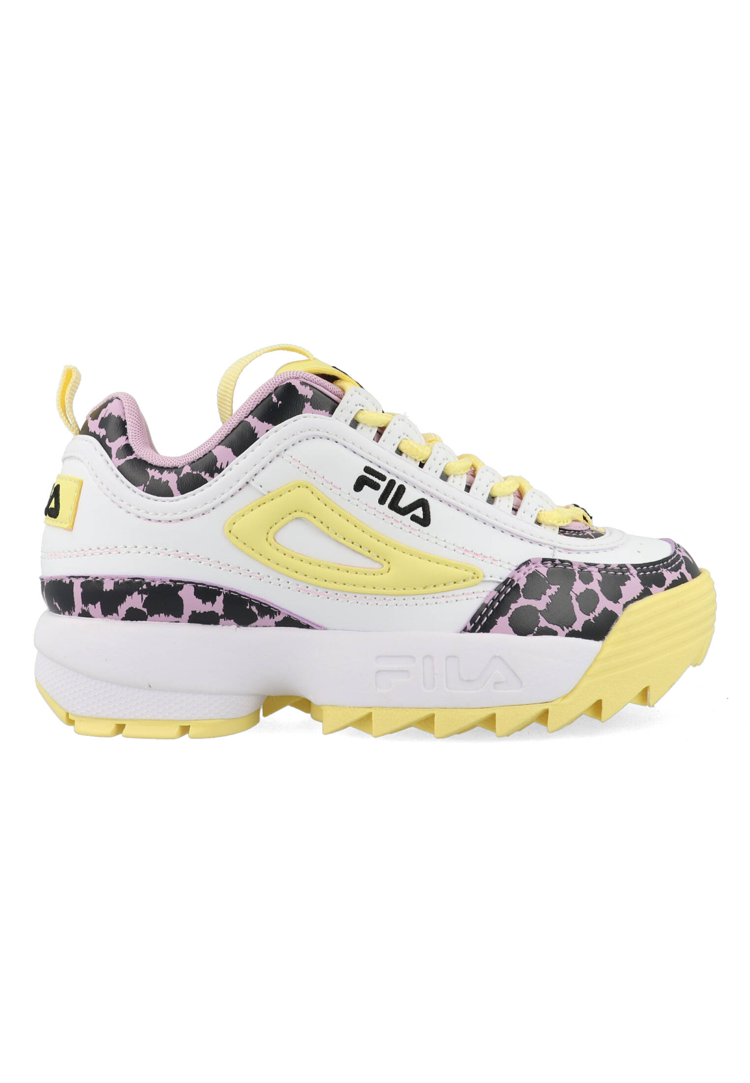 Fila Kids Disruptor FFK0015.13226 Wit / Geel / Paars -32 maat 32