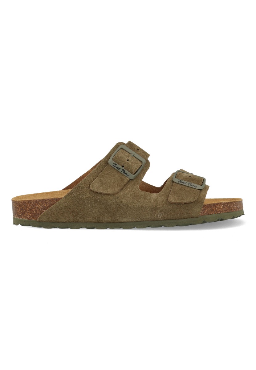 Toni Pons Slippers GER-QT-ARMY PIEL Groen maat