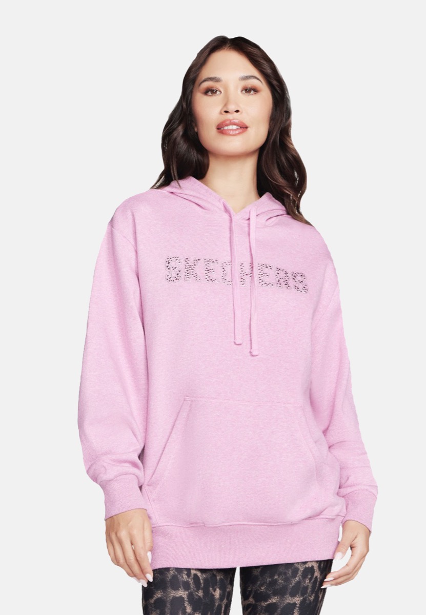 Skechers SKECH-SWEATS Shine Hoodie HD51/LTMV Roze maat