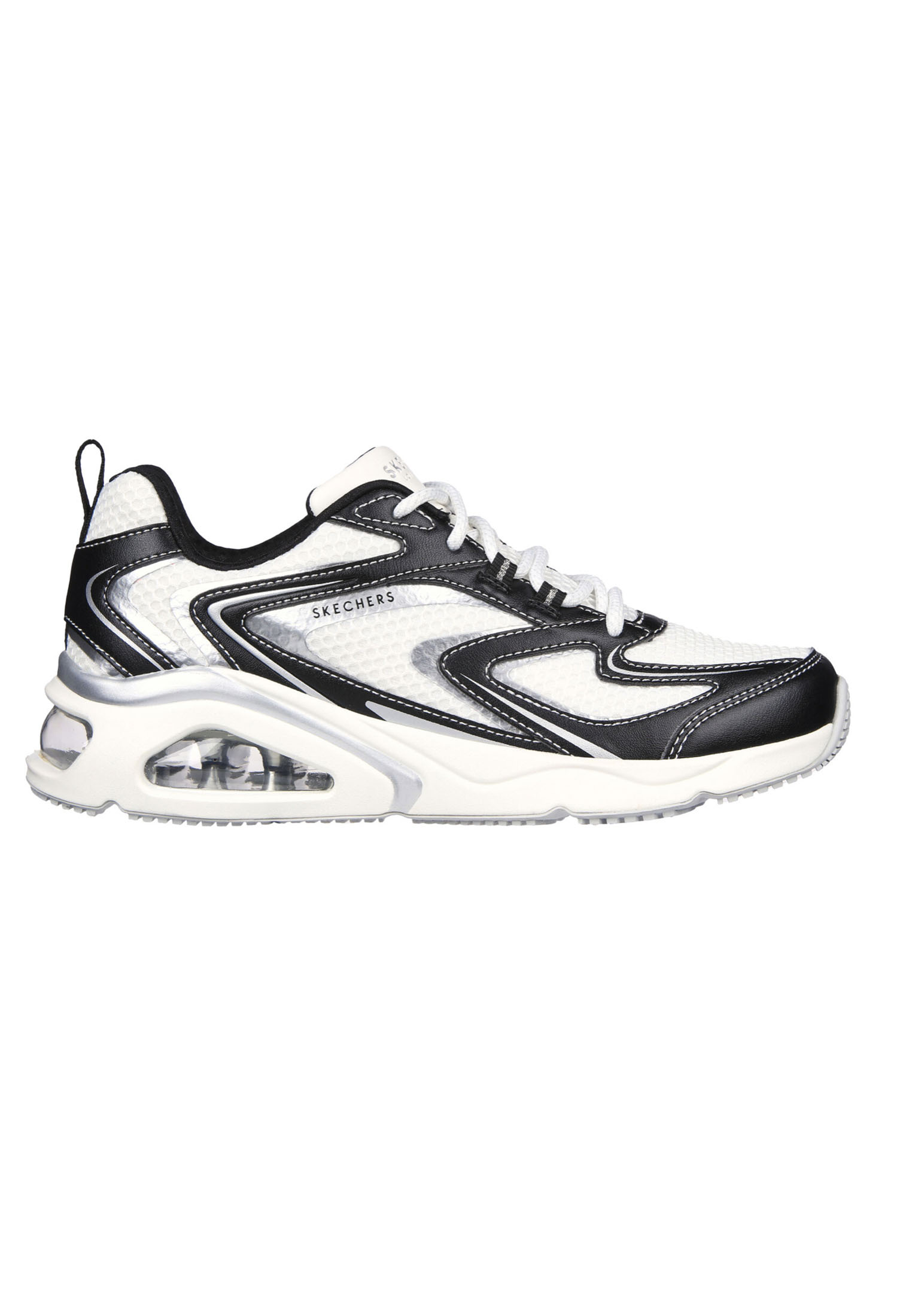 Skechers Tres-Air Uno - Vision-Airy 177425/WBK Wit / Zwart-41 maat 41