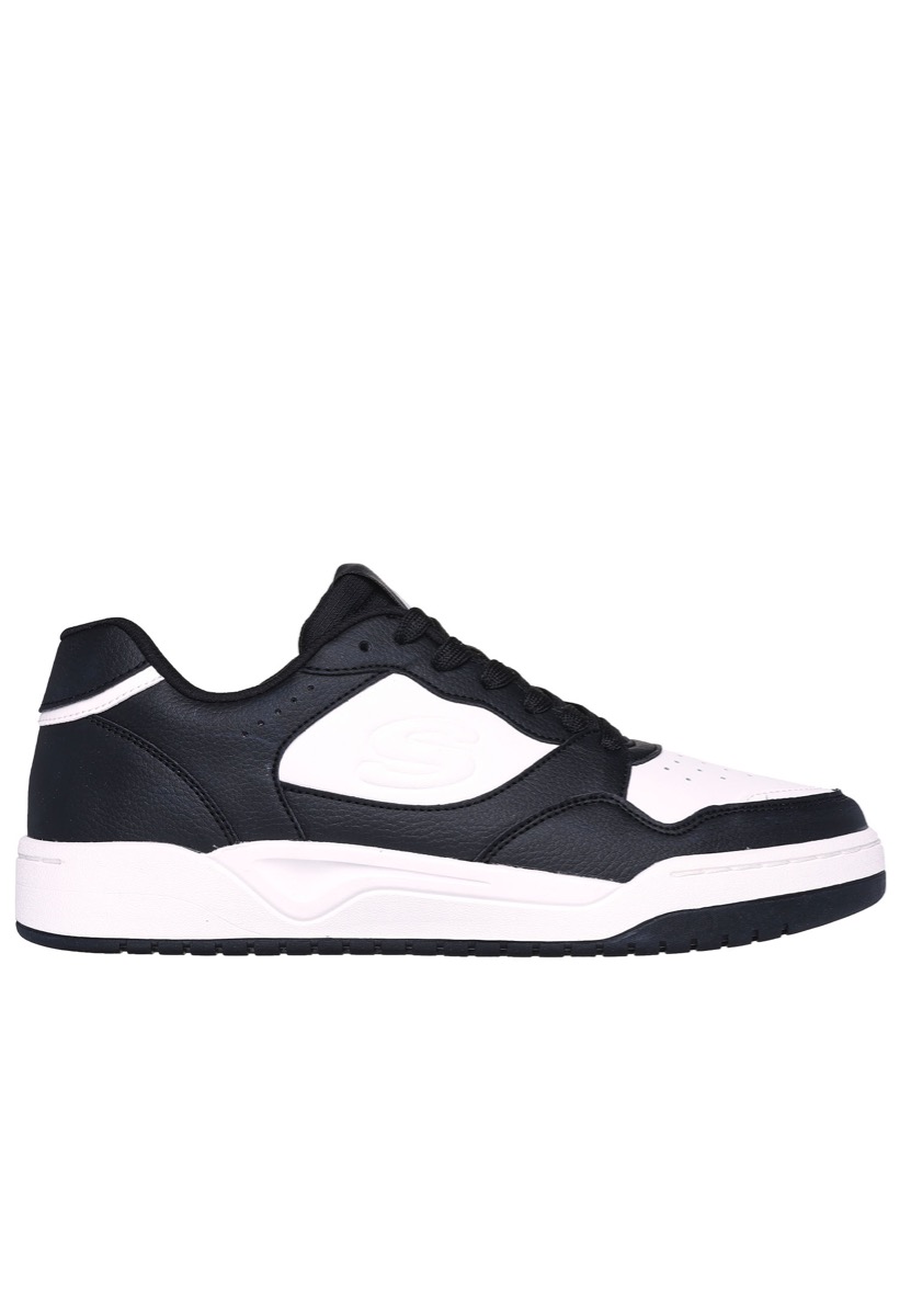 Skechers Koopa Volley Low Varsity 183240/BKW Zwart / Wit-37 maat 37