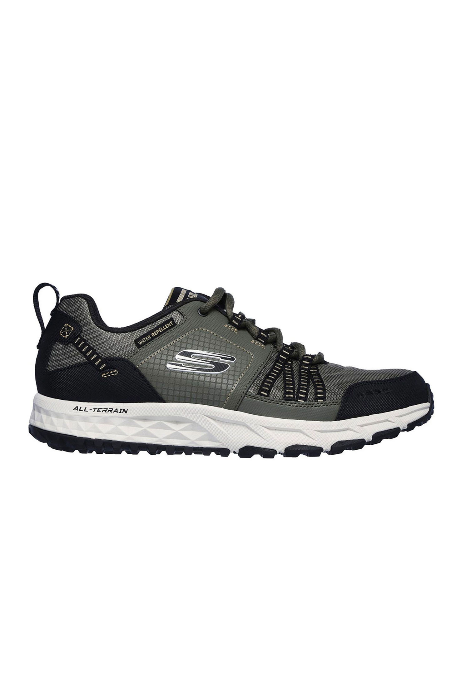 Skechers Wandelschoenen Escape Plan 51591/OLBK Zwart / Groen-41 maat 41