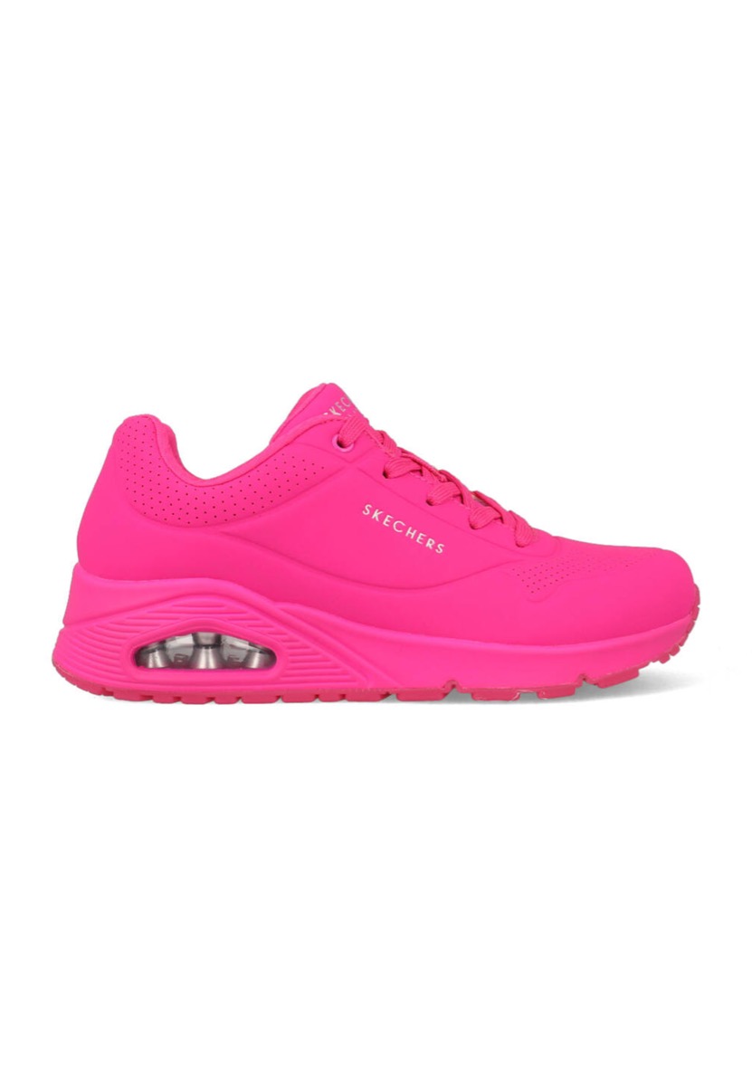 Skechers Uno Night Shades Dames Sneakers - Roze - Maat 36.5