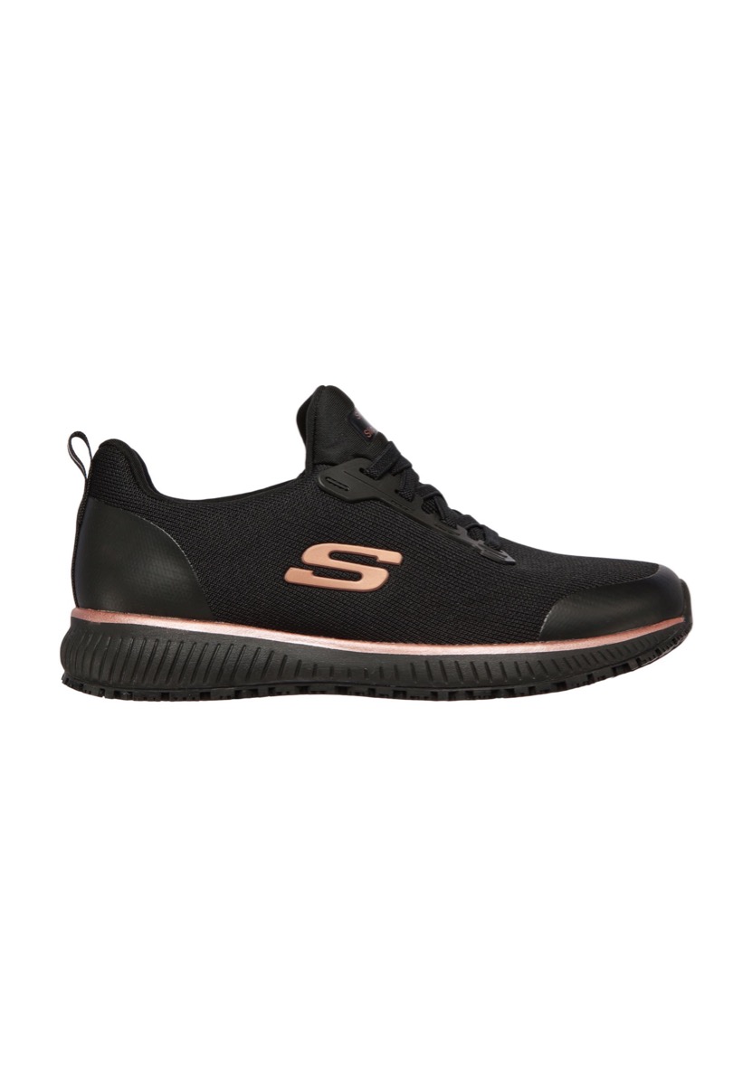 Skechers Squad SR 77222EC/BKRG Zwart maat