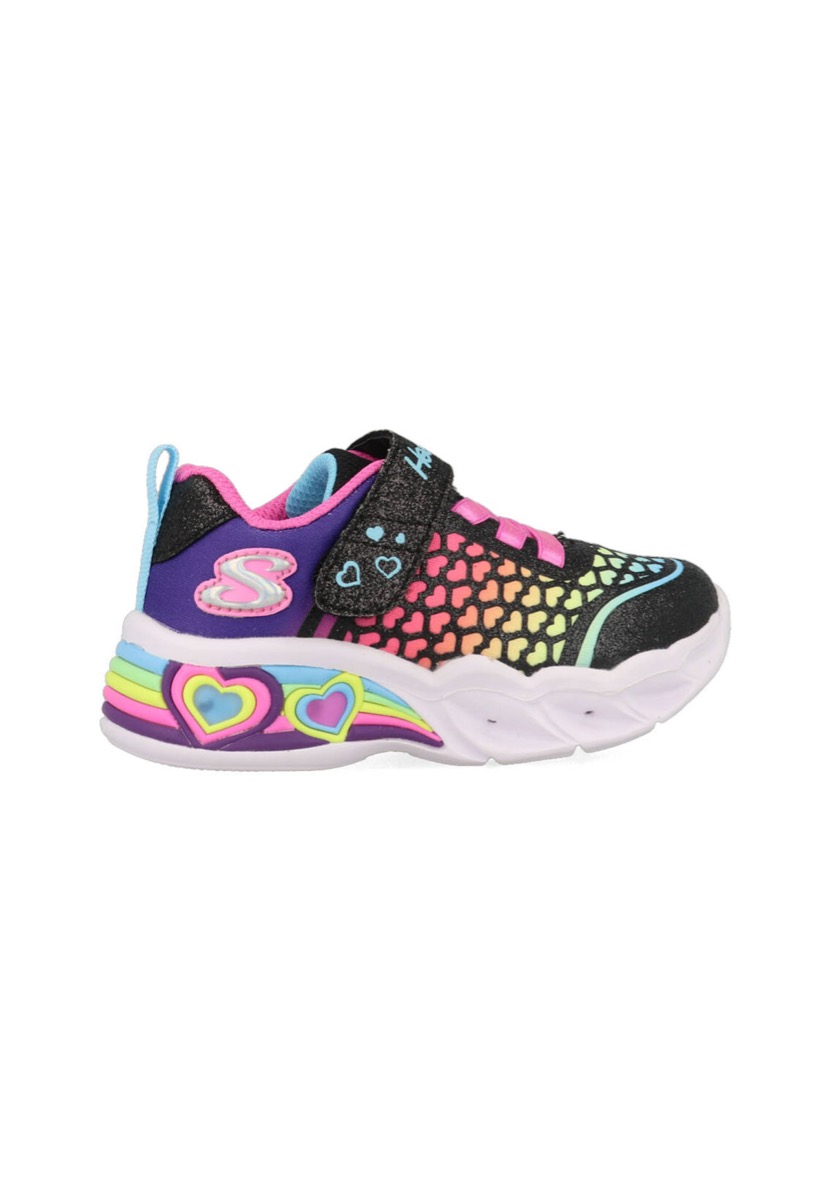 Skechers Sweetheart Lights 302312N/BKMT Zwart maat