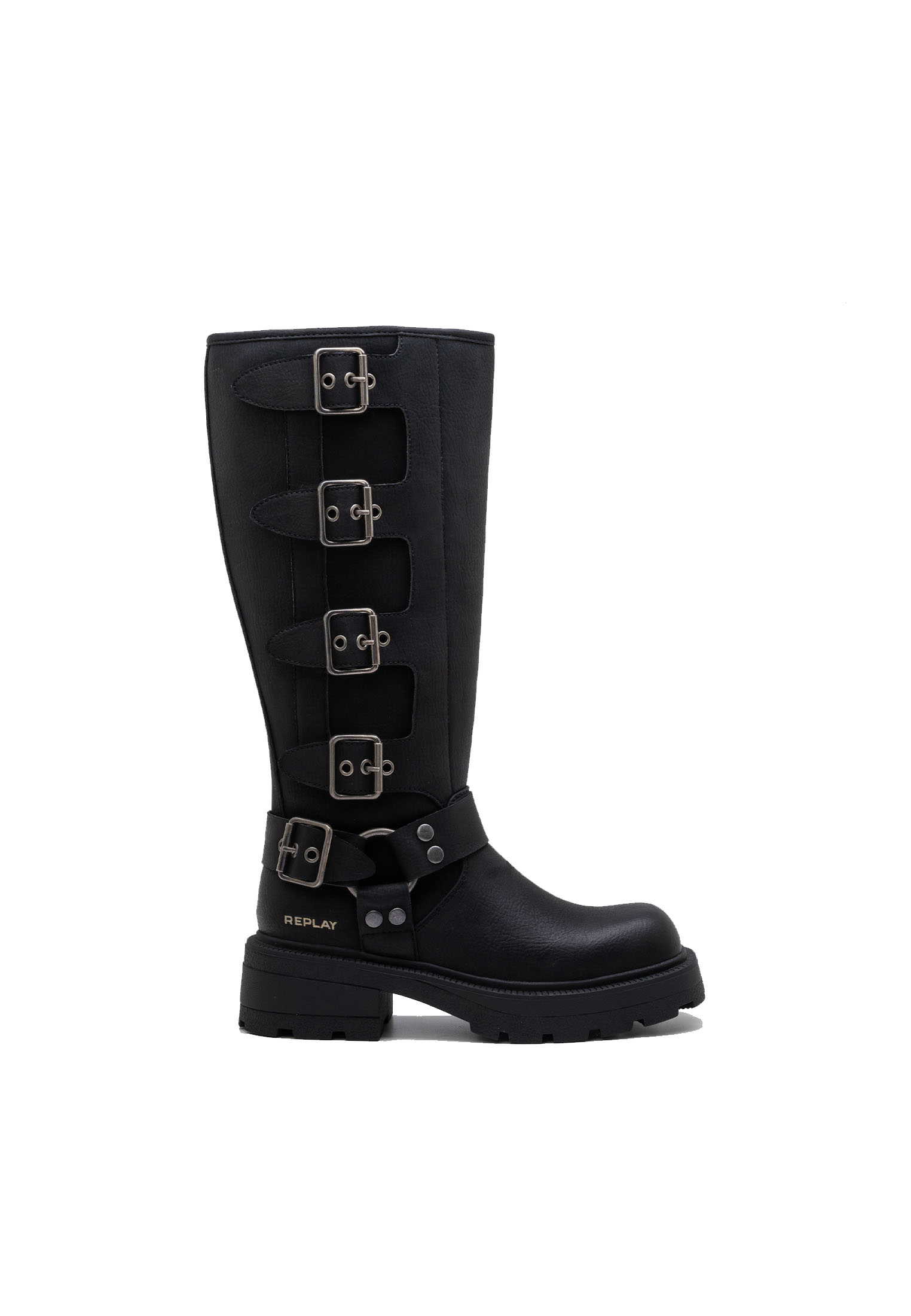 Replay Brigitte Multi Boots RL680006S-0003 Zwart-39 maat 39