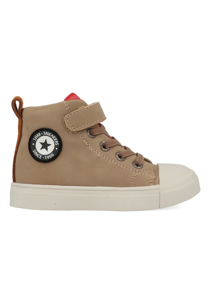 Shoesme Sneakers SH22W024-A Grijs / Bruin maat