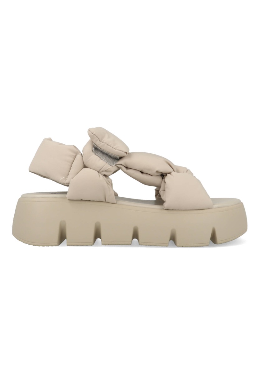 Steve Madden Sandalen Bonkers SM11002465-04004-022 Grijs / Beige maat