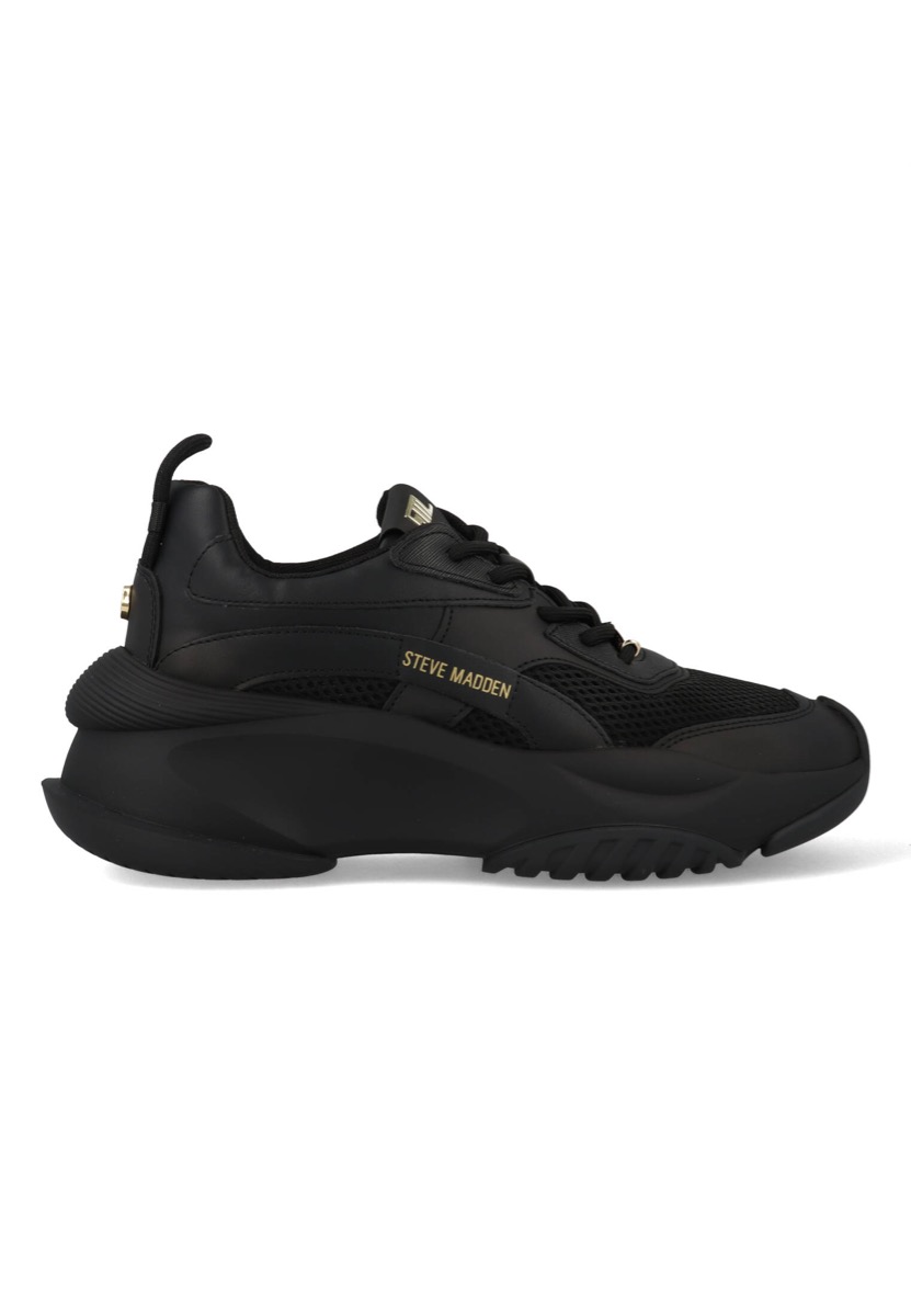 Steve Madden Belissimo Sneakers Laag - zwart - Maat 36