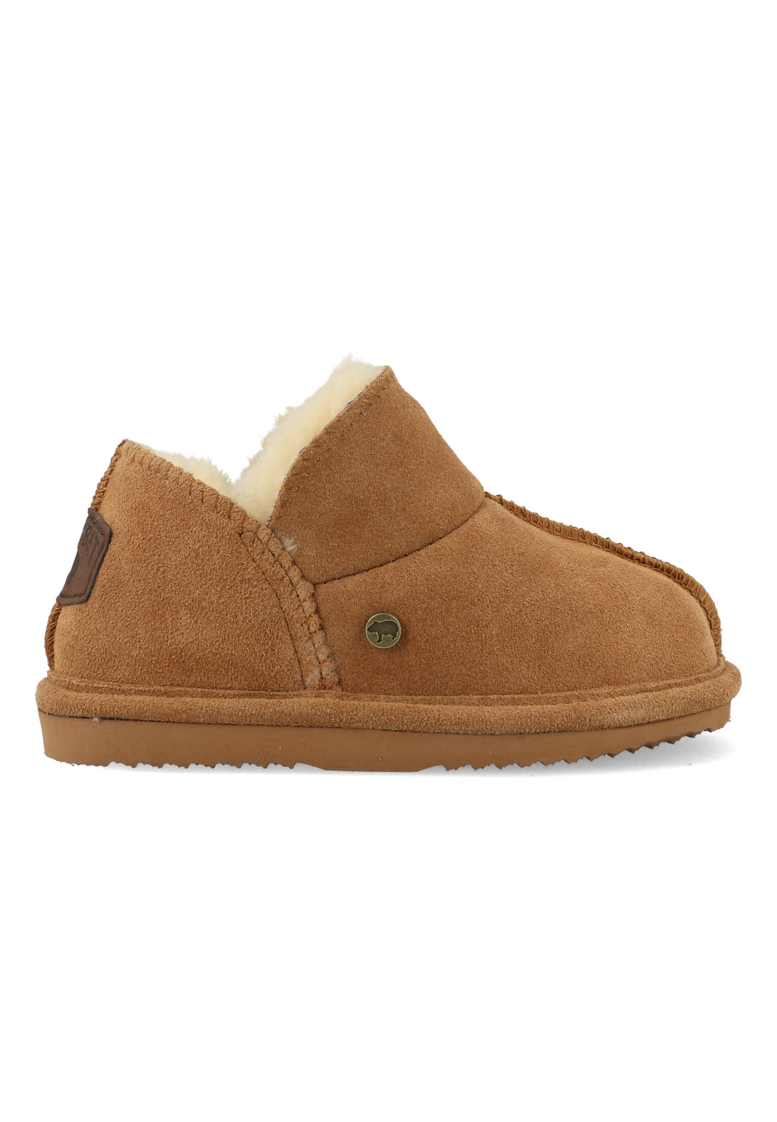 Warmbat Pantoffels Willow Kids WLW221025 Cognac Bruin-29 maat 29