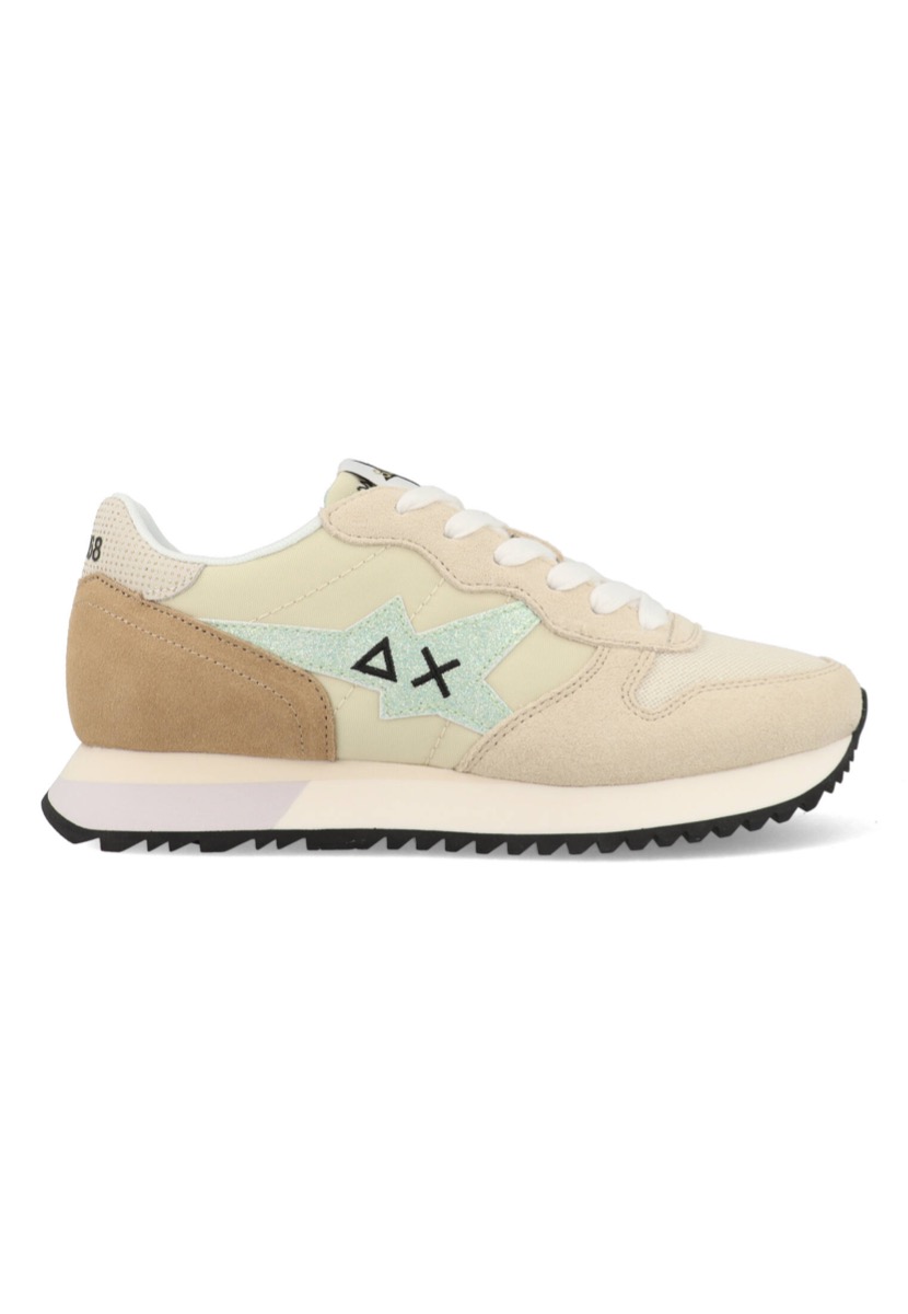 SUN68 Stargirl Glitter Logo Z35212_31 Beige